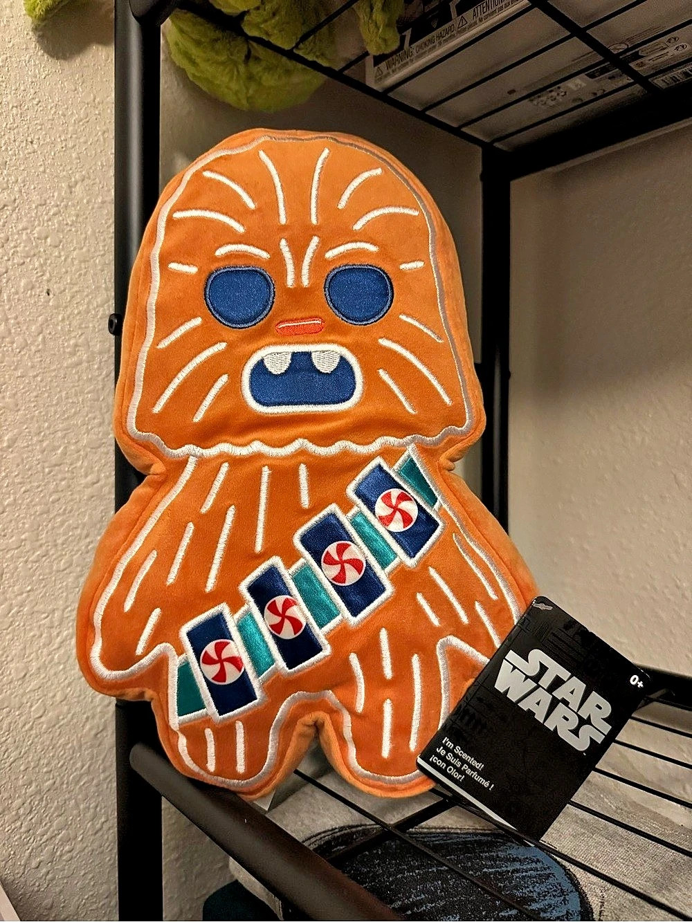 Disney Star Wars Gingerbread Holiday Chewbacca Plush Chewbacca Plush Orange &